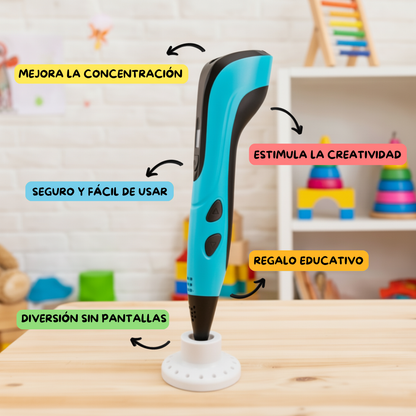 Bolígrafo 3D Creativo